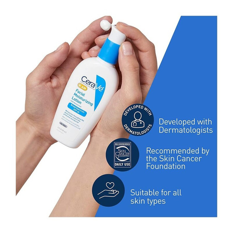 لوسیون مرطوب کننده روز SPF30 سراوی