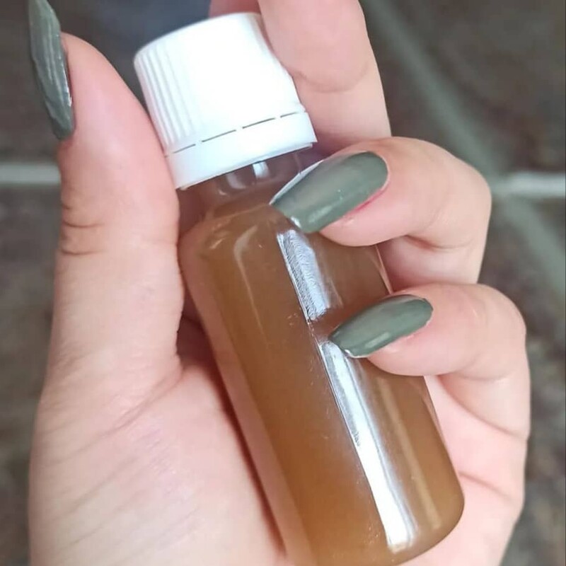 محلول پرپشت کننده ابرو ومژه سنتی کاملا تضمینی حجم 30 میل