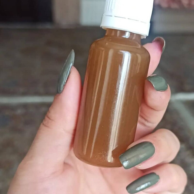 محلول پرپشت کننده ابرو ومژه سنتی کاملا تضمینی حجم 30 میل