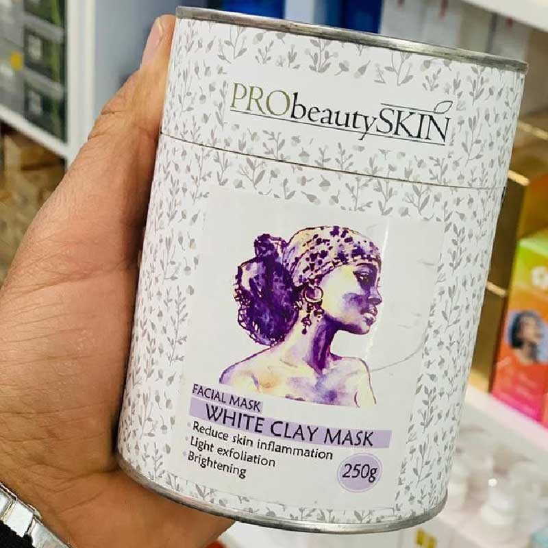 ماسک خاک رس 250گرمی پروبیوتی رس سفید