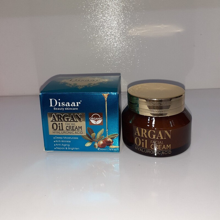 کرم ضد چین و چروک روغن آرگان و هیالورونیک اسید