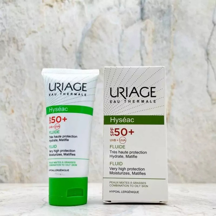 کرم ضدآفتاب اوریاژ مدل Hyseac spf50 حجم 50 میلی لیتر