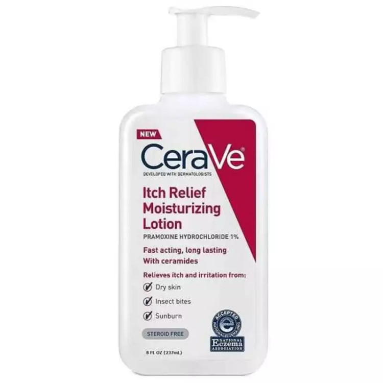لوسیون کرم مرطوب کننده و ضد خارش سراوی CeraVe مدل Itch Relief حجم 237 میل
