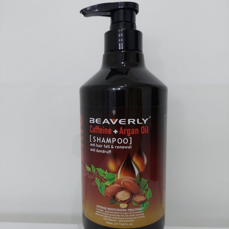 شامپو کافئین و روغن آرگان بیورلی BEAVERLY