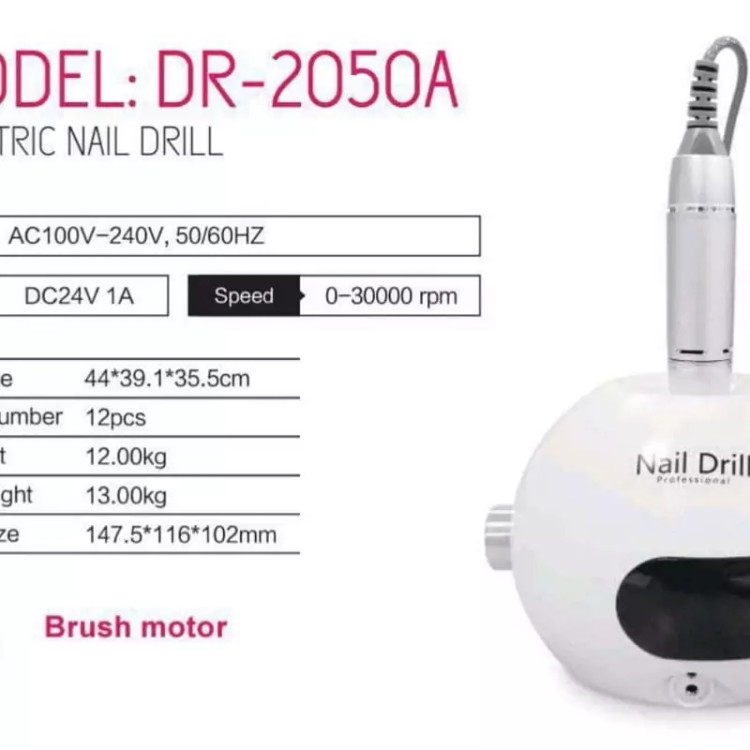 سوهان برقی استرانگ نیل دریل MODELDR-2050A Naill Drill 30000 RPM
