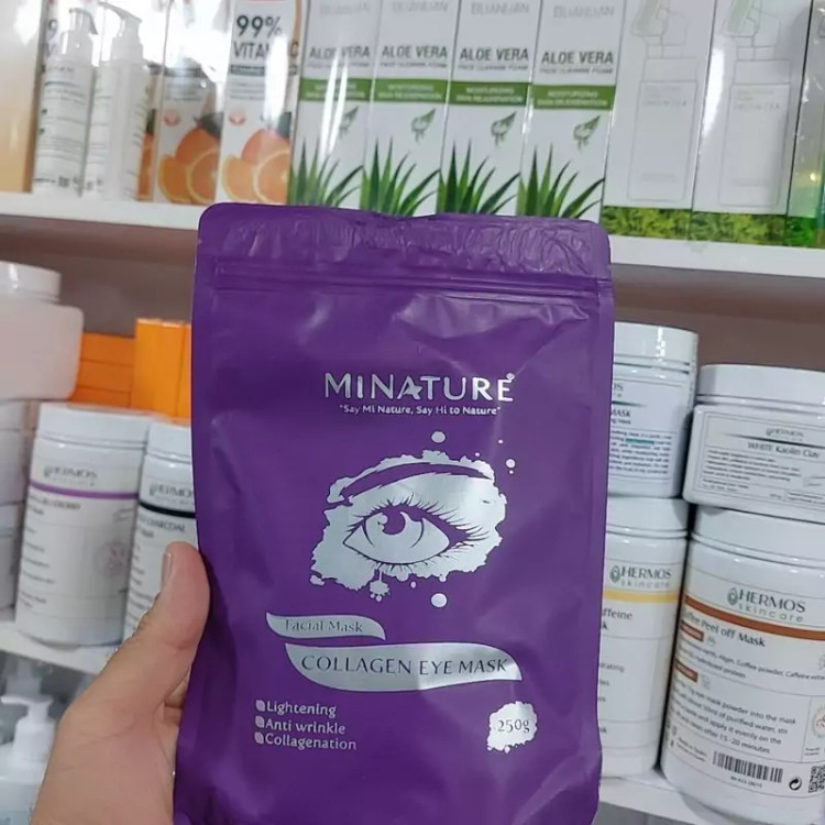 ماسک کلاژن چشم میناتور MINATURE حجم 250 گرم