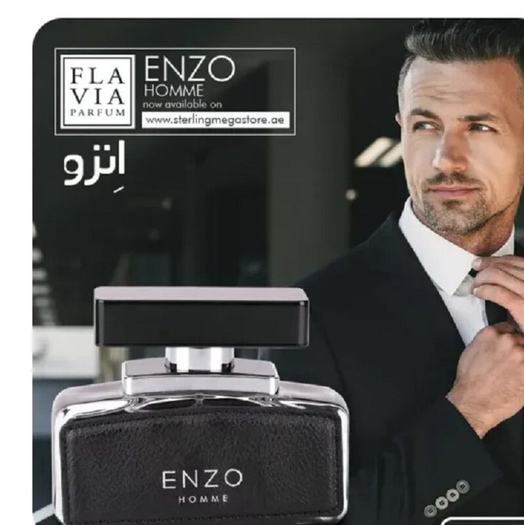 ادکلن مردانه انزو برند فلاویا مدل FLAVIA Enzo حجم 100 میل