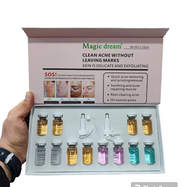 پک 12 عددی کوکتل درمانی صورت مجیک دریم Magic dream