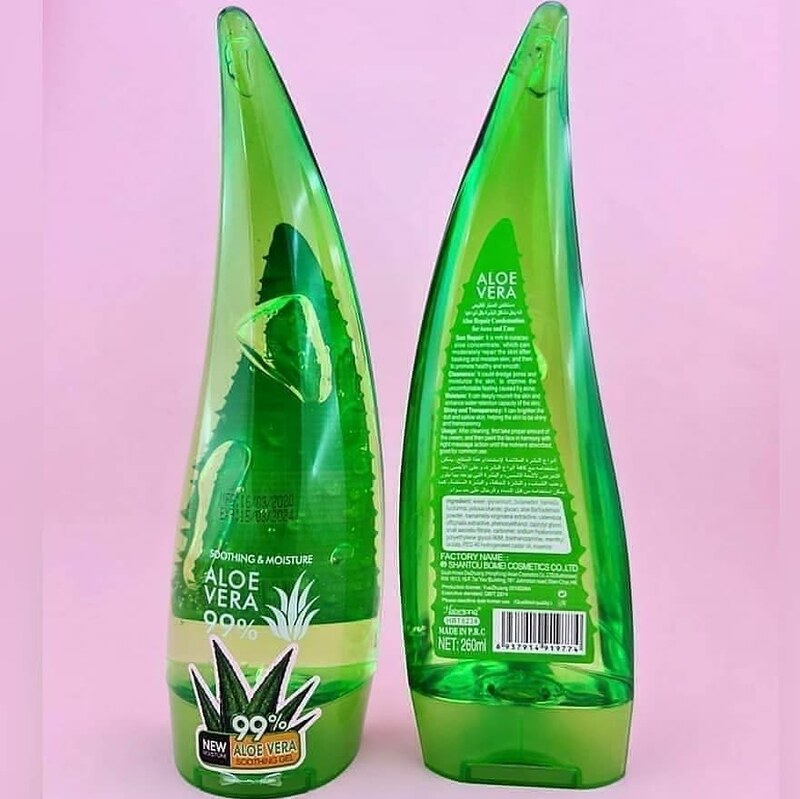 ژل شاخکی آبرسان آلوئه ورا سیلور تایلندی