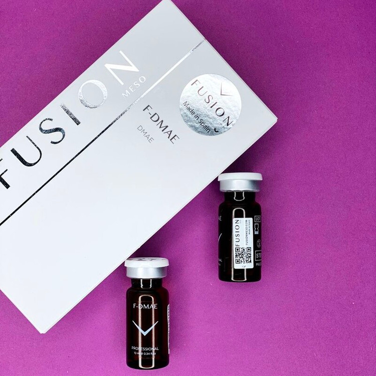 مزو F-DMAE فیوژن لیفتینگ پوست لیبل دار