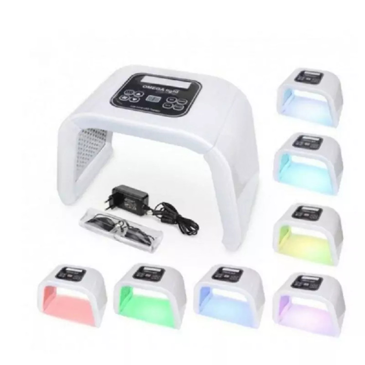 ماسک ال ای دی تونلی امگا لایت 8 رنگ Omega light LED facial mask