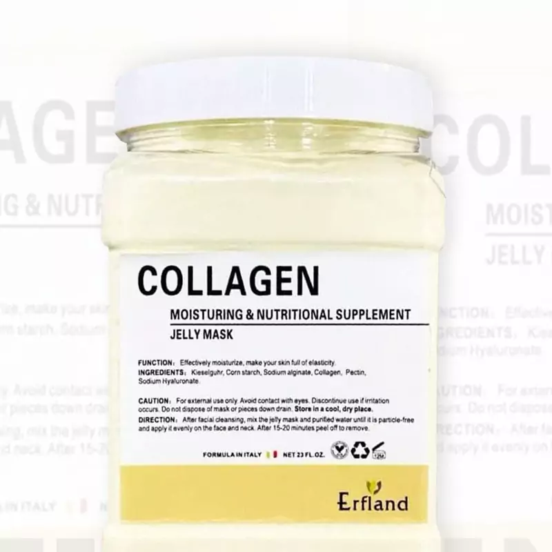 ماسک پودری هیدروژلی کلاژن ارفلند650گرم اصل